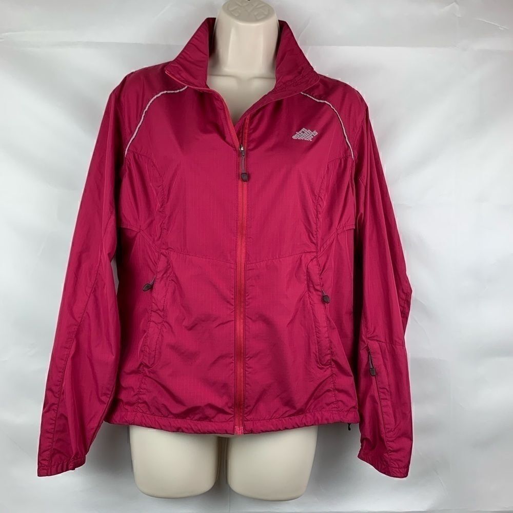 Eastern Mountain Sport Pink full zip up jacket size small